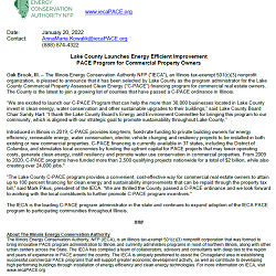 Lake County Launches Energy Improvement Program