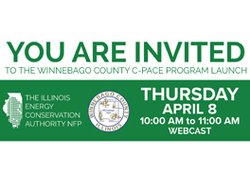 Winnebago County C-PACE Program Launch Invitation