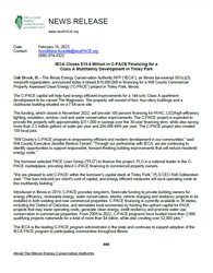 IECA Announces $10.6M Financing for Tinley Park