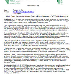 News Release on Energy Conservation Efforts in Illinois