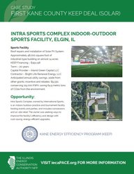 Intra Sports Complex Case Study Flyer